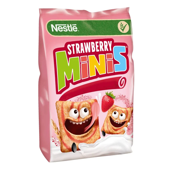 Płatki Minis Truskawkowe 250g Nestle