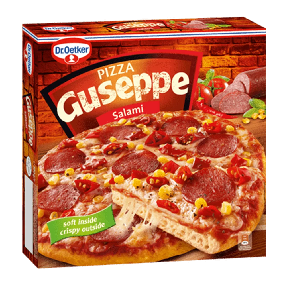 Pizza Guseppe z salami 380g Dr. Oetker
