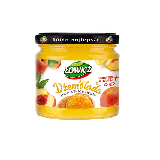 Dżemolada pomarańczowa-owocowy krem do smarowania morela-marchew 200g Łowicz