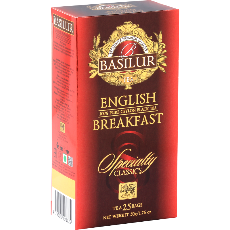 Herbata czarna English Breakfast 25x2g Basilur