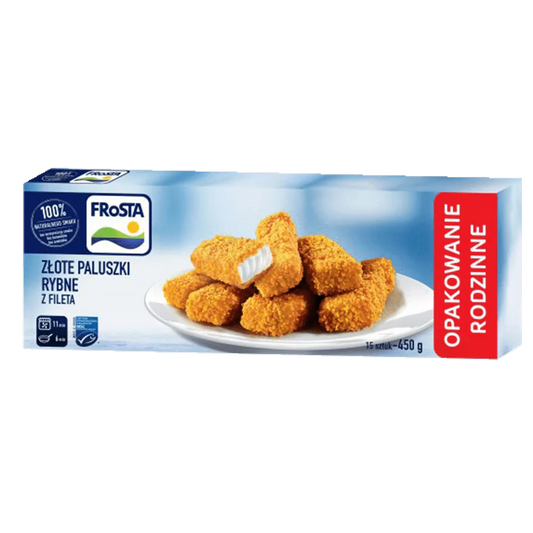 Paluszki rybne złote 450g Frosta