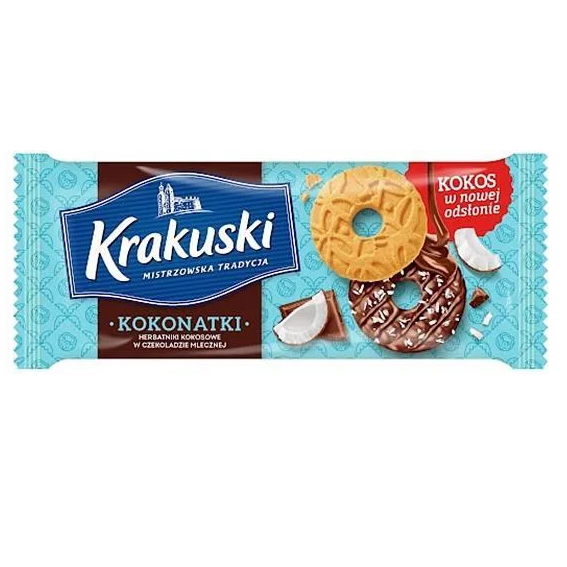Ciastka kokonatki 174 g Krakuski