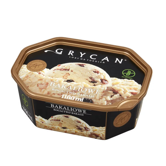 Lody bakaliowe 1100ml Grycan