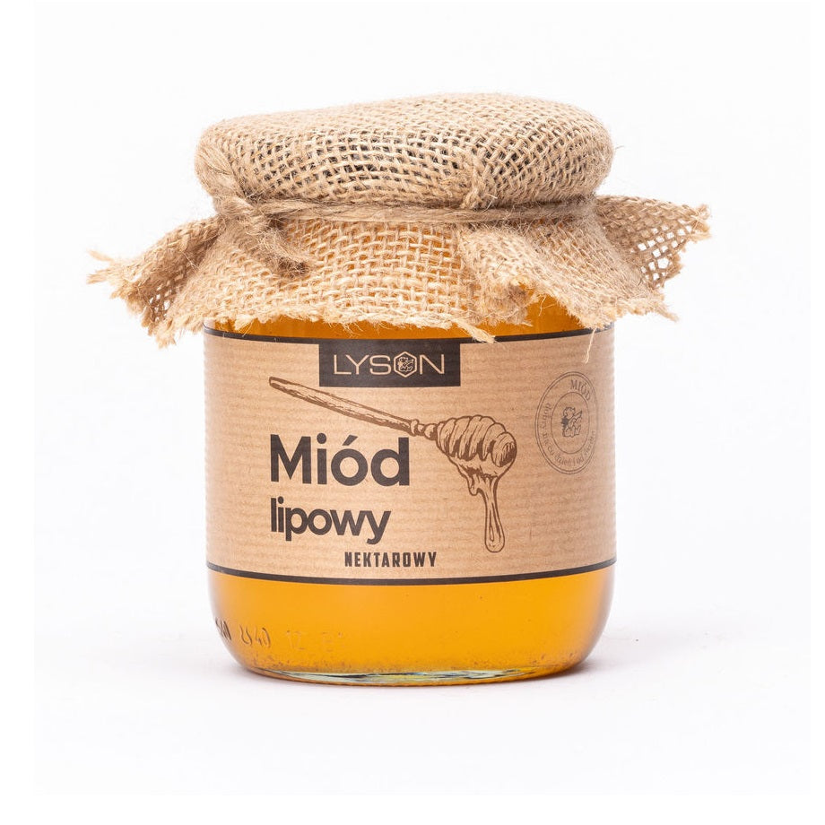 Miód lipowy 700g Łysoń