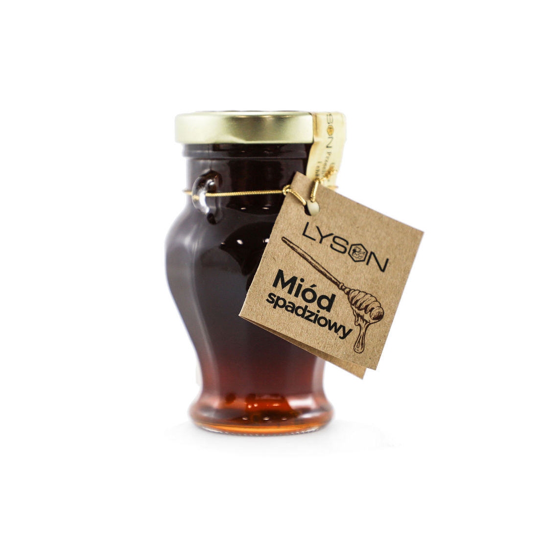 Miód spadziowy Amfora 140g Łysoń