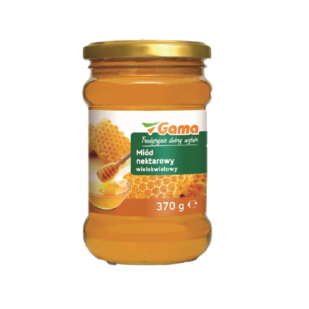 Miód wielokwiatowy  370g MW Gama