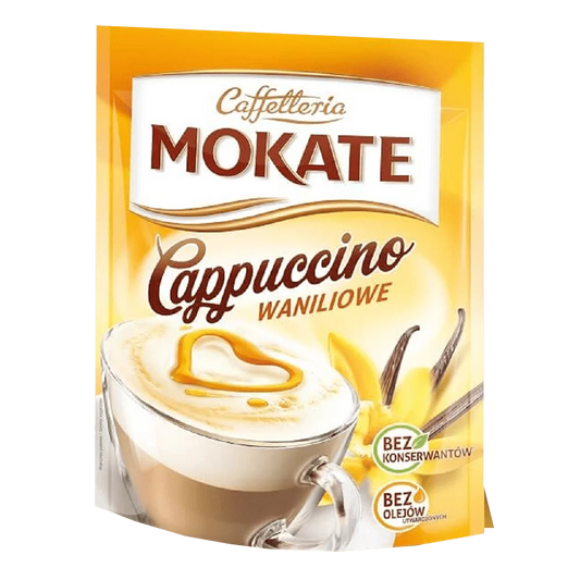 Kawa cappucino waniliowe 110g Mokate Żory