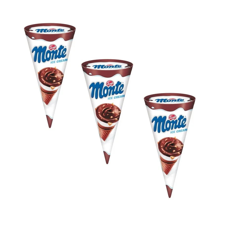 Lody Monte rożek 120g Zott