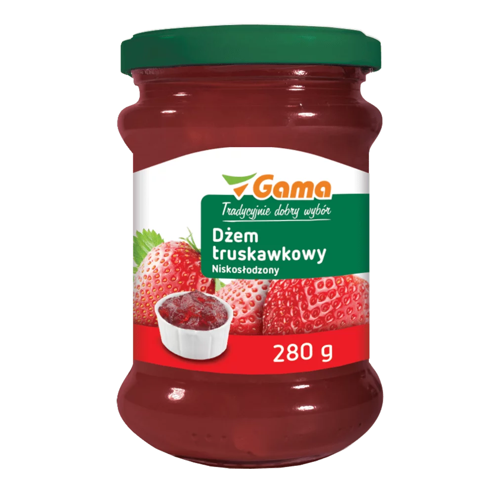 Dżem truskawkowy 280g Marka Własna Gama