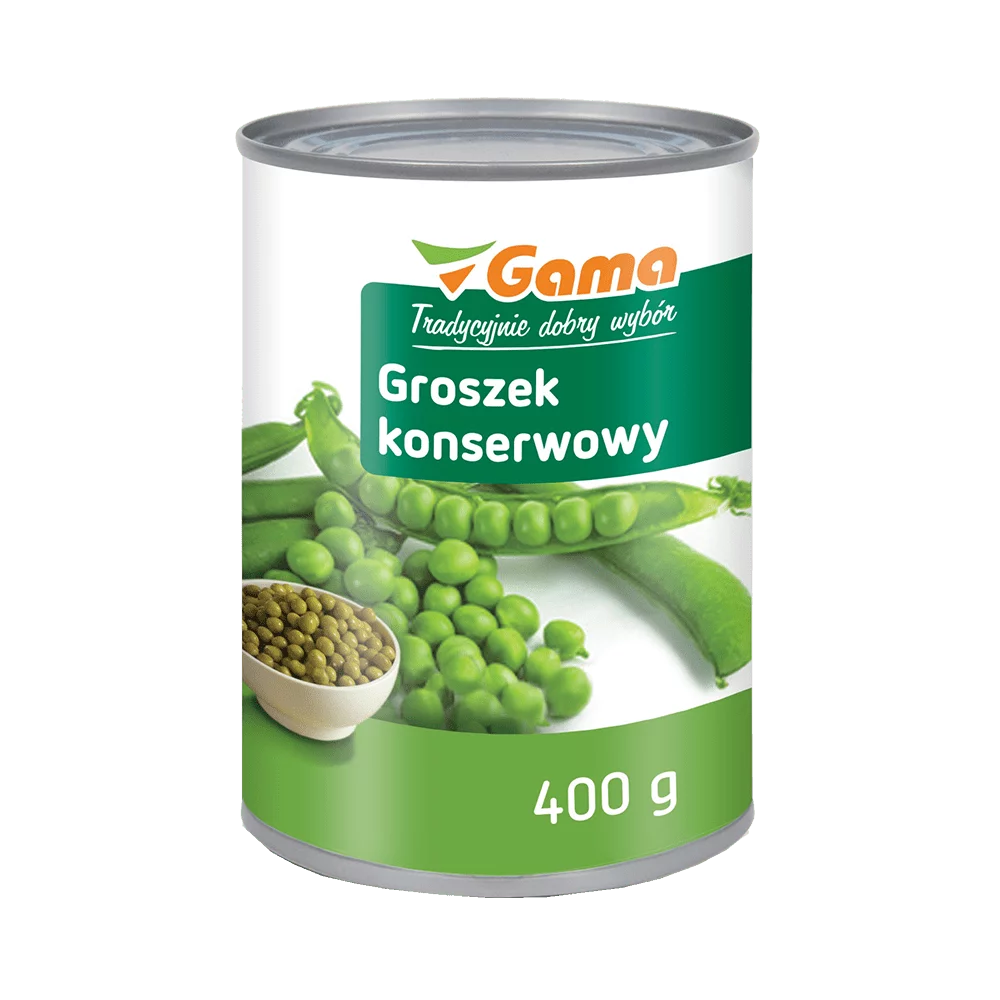 Groszek konserwowy 400g MW Gama