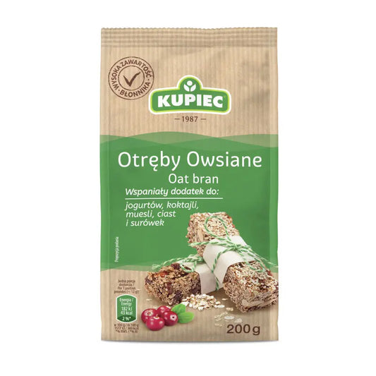 Otręby owsiane 200g Kupiec