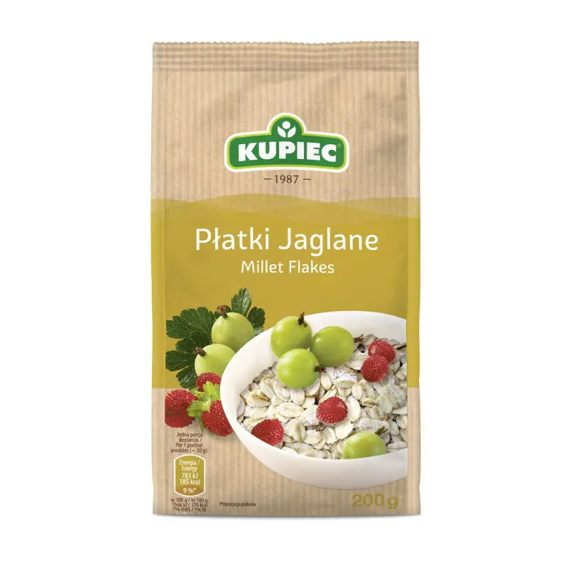 Płatki jaglane 200g Kupiec