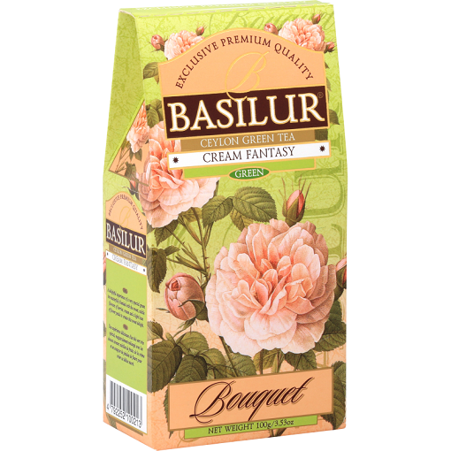 Zielona herbata liściasta Basilur Cream Fantasy 100g
