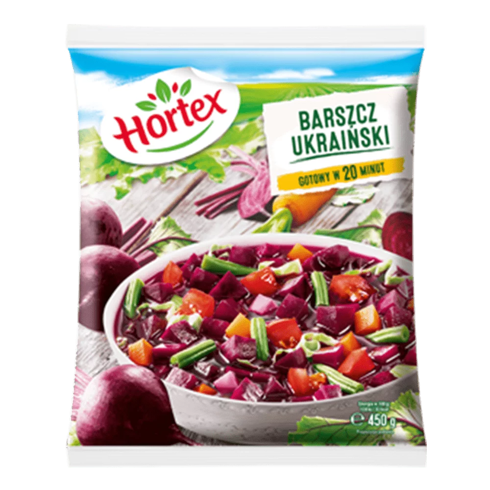 Zupa barszcz ukraiński mrożona 450g Hortex