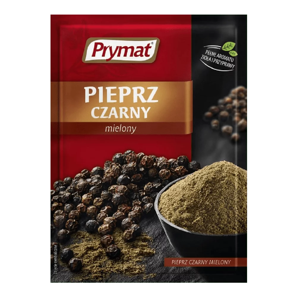 Pieprz czarny mielony 20g Prymat