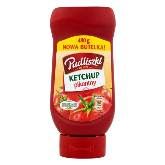 Ketchup pikantny Pudliszki 480g Heinz