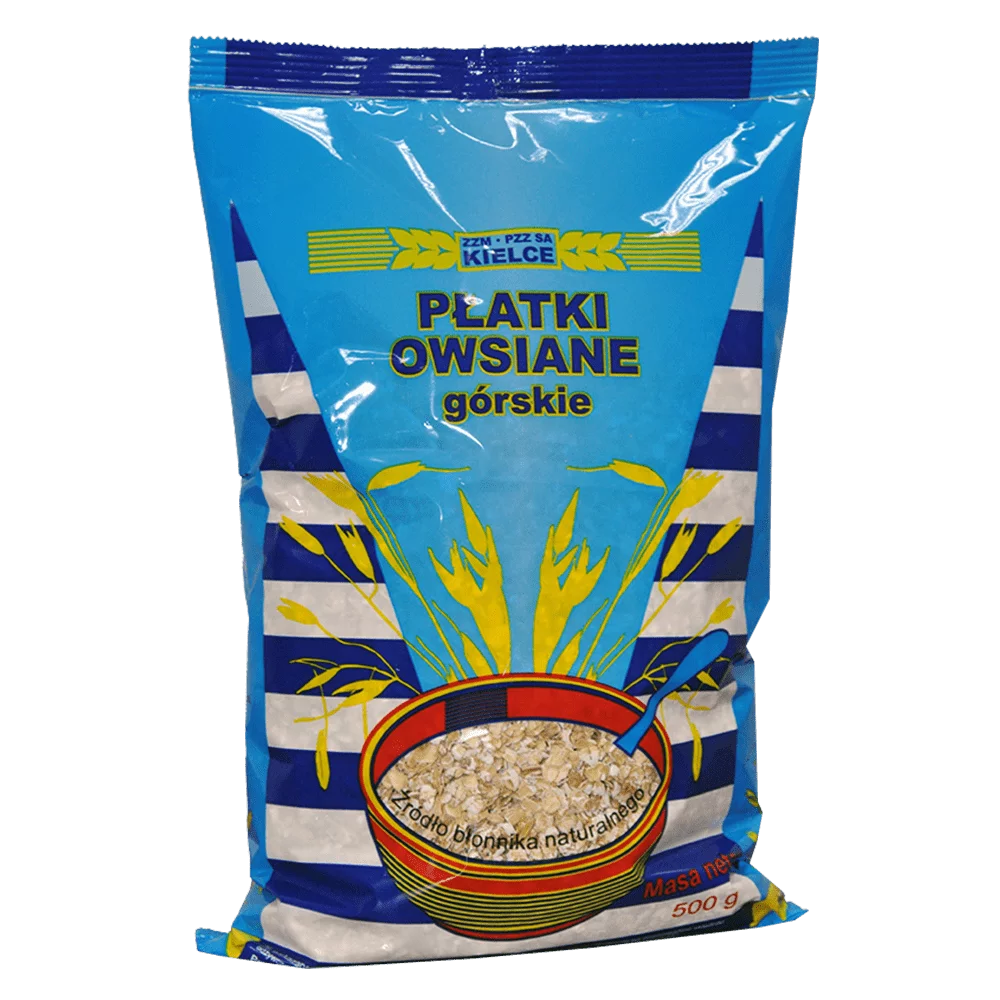 Płatki owsiane górskie 500g PZZ Kielce