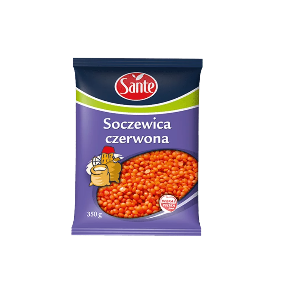 Soczewica czerwona 350g Sante