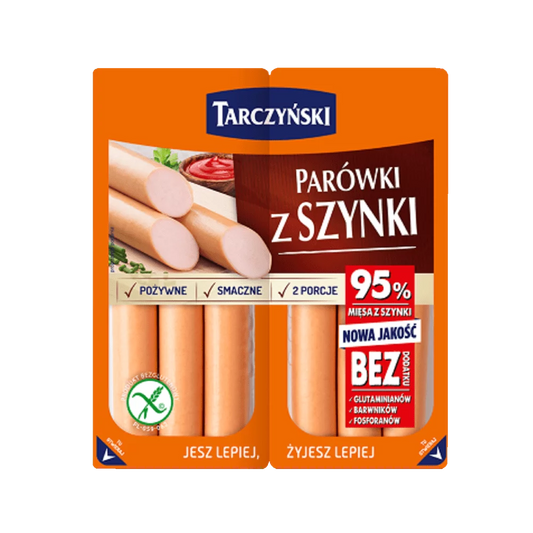 Parówki z szynki 220g Tarczyński