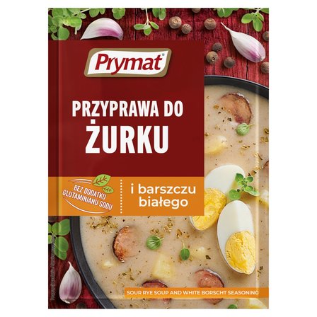 Przyprawa do żurku i barszczu białego 25 g Prymat