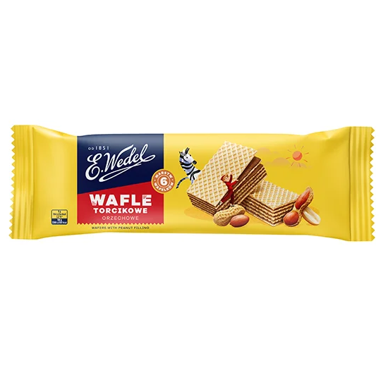 Wafle Mini Orzechowe 160 g Wedel