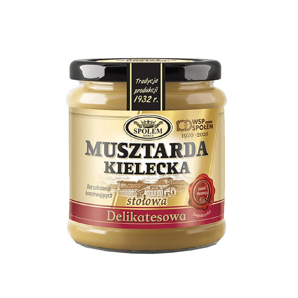 Musztarda delikatesowa 190g WSP Społem